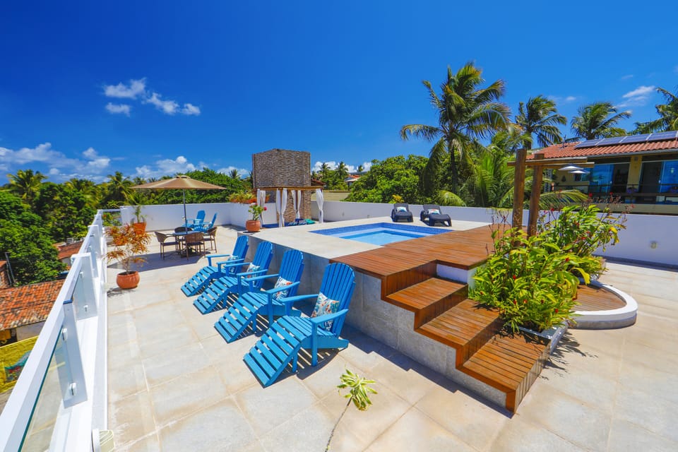 Rooftop pool