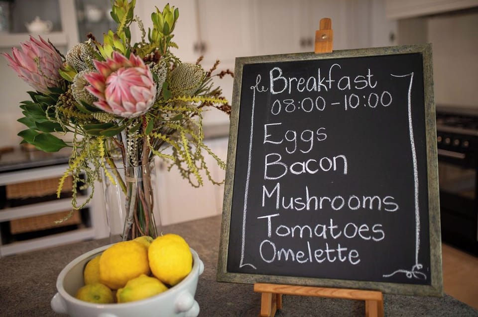 Free daily full breakfast