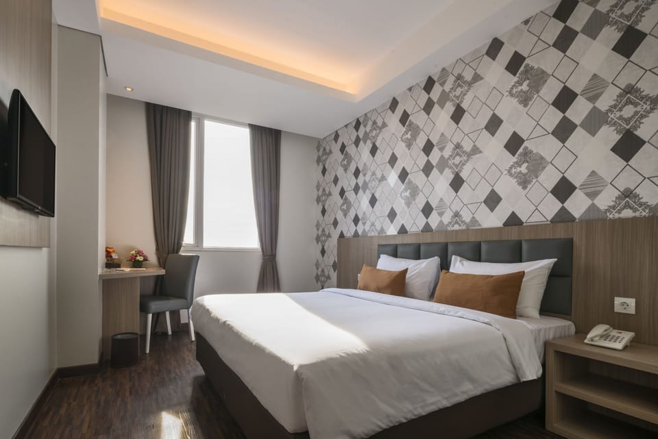 In-room safe, desk, blackout drapes, iron/ironing board