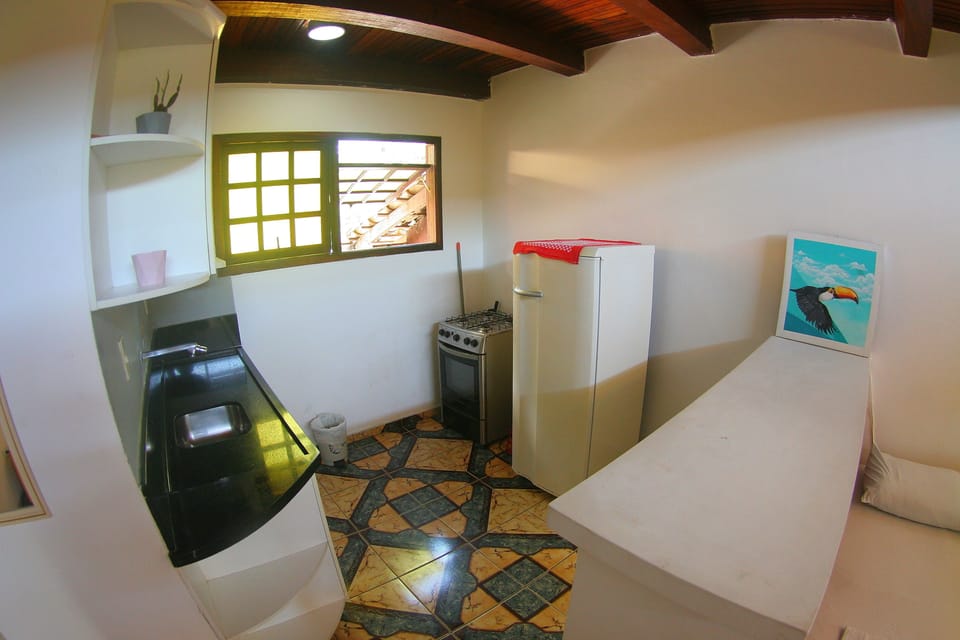 Superior Chalet, Kitchen, Mezzanine | Private kitchen | Full-size fridge, microwave, cookware/dishes/utensils