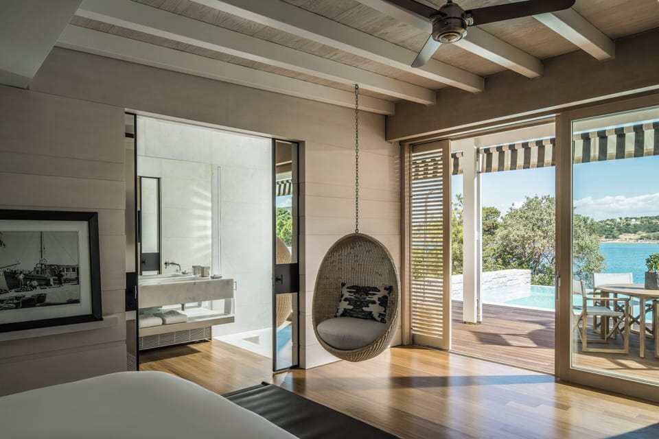 Bungalow, Private Pool, Sea View (Suite) | Premium bedding, down comforters, minibar, in-room safe