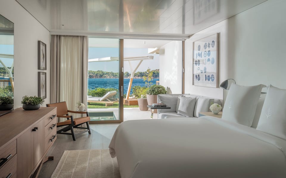 Suite, 1 Bedroom, Sea View (King Bed, Nafsika, Garden) | Garden