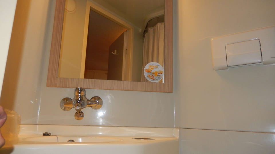 Desk, laptop workspace, blackout drapes, free WiFi