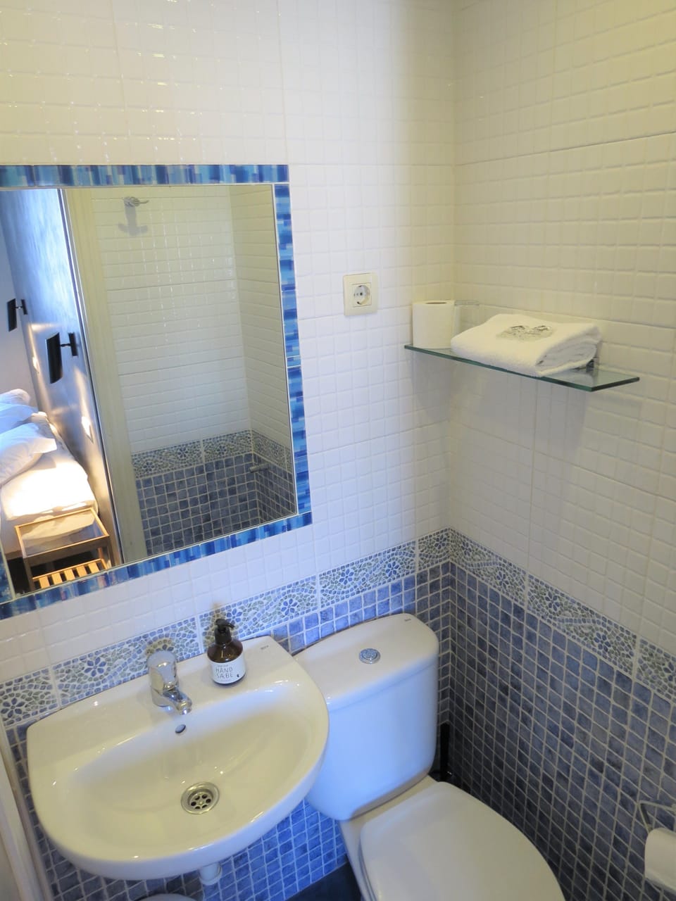 Hair dryer (on request), towels