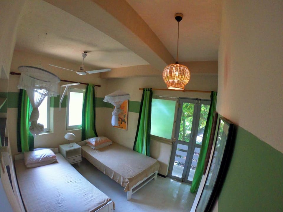 Desk, soundproofing, iron/ironing board, rollaway beds