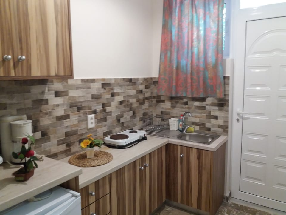 Standard Room | Private kitchen | Fridge, stovetop, coffee/tea maker, electric kettle