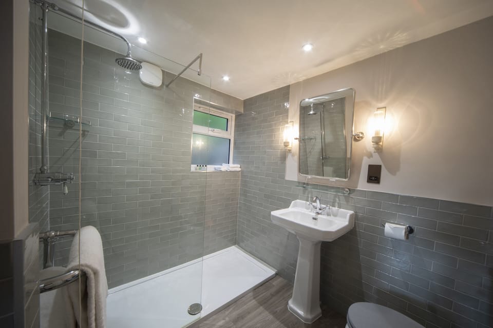 Superior Double Room | Bathroom | Shower, free toiletries, towels