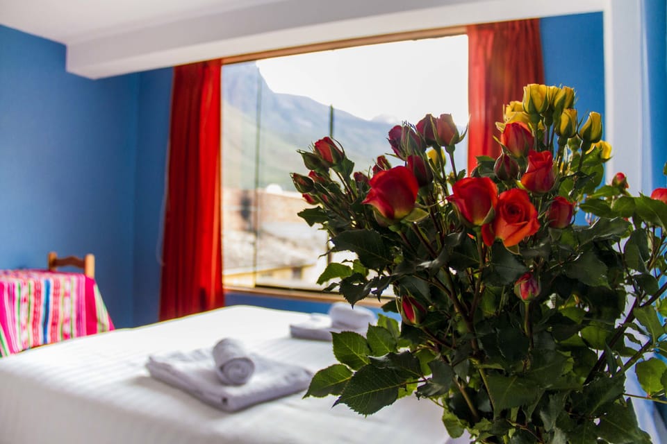 Panoramic Double or Twin Room, Hill View | Desk, iron/ironing board, WiFi (free), bed sheets