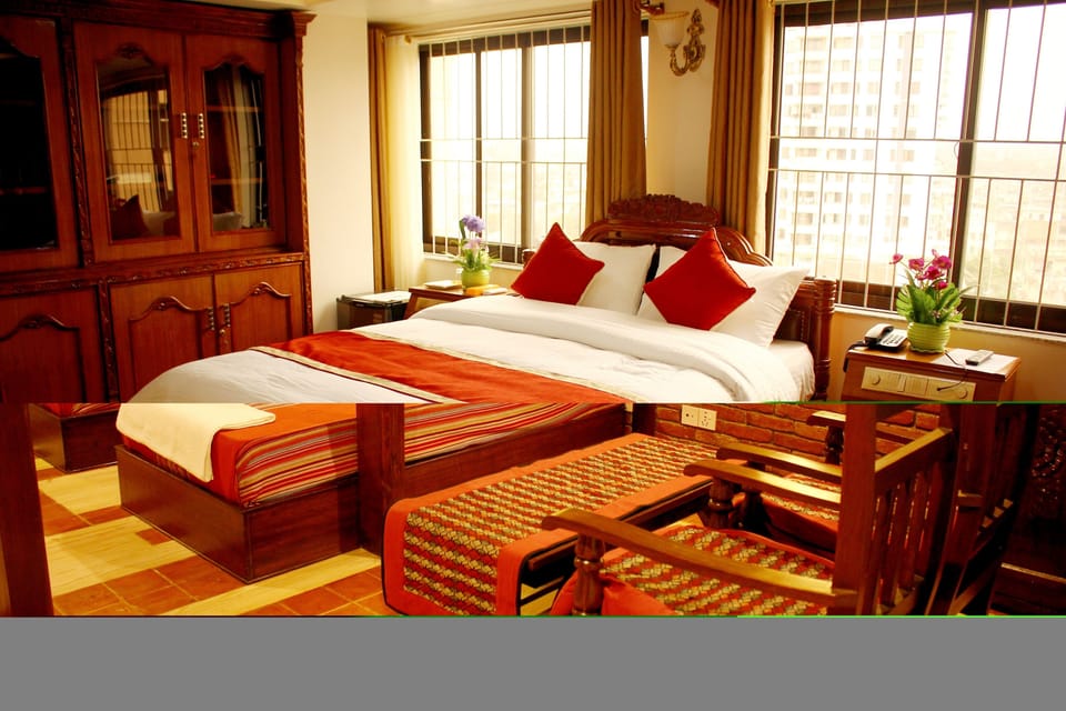 Deluxe Double or Twin Room, 2 Bedrooms, Accessible, Valley View | 2 bedrooms, minibar, in-room safe, desk
