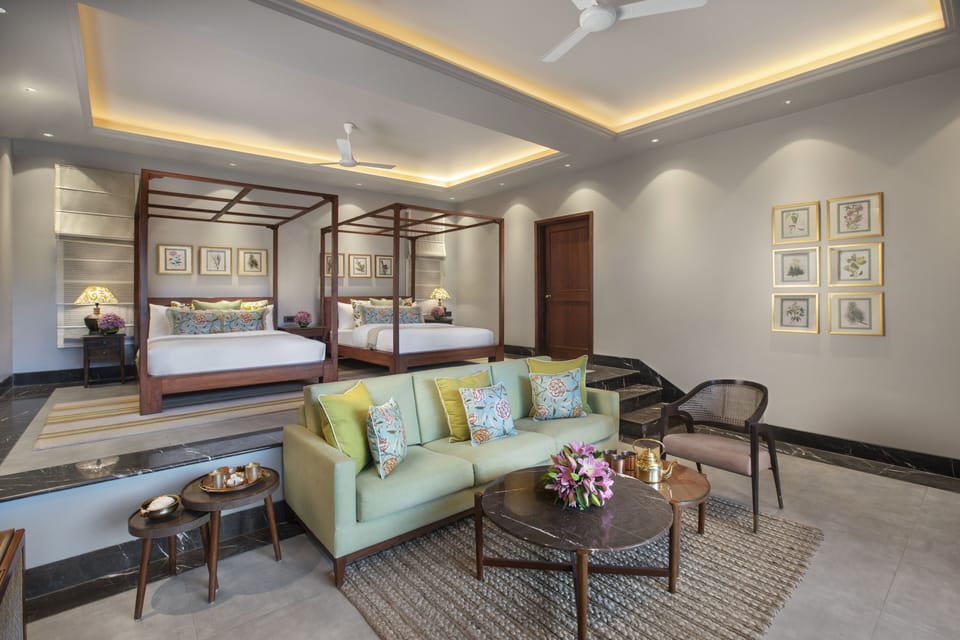 Grand Room, River View | Minibar, desk, blackout drapes, iron/ironing board