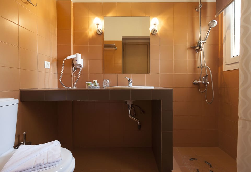 Standard Room | Bathroom | Shower, free toiletries, hair dryer, towels