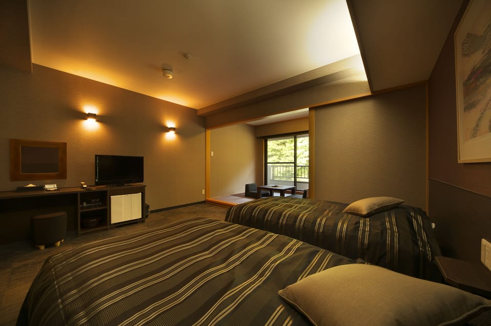 In-room safe, desk, laptop workspace, blackout drapes
