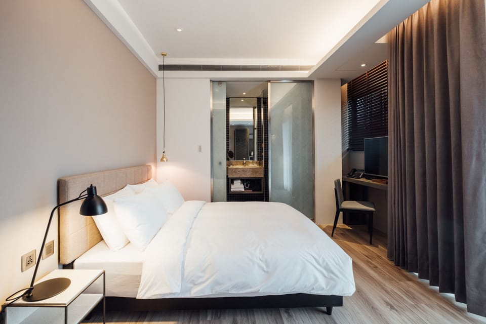 Standard Double Room with washlet | Minibar, in-room safe, desk, soundproofing