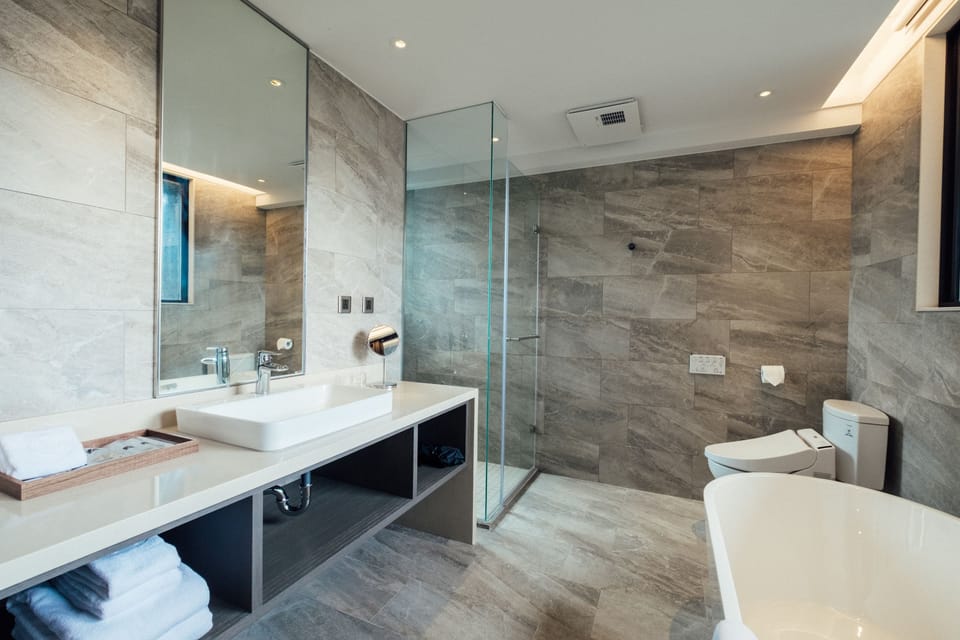 chez nous grade with washlet | Bathroom | Shower, free toiletries, hair dryer, slippers