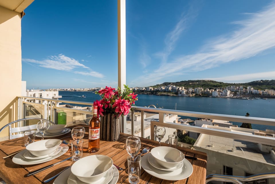 Family Apartment, 2 Bedrooms, Terrace, Sea View | Terrace/patio