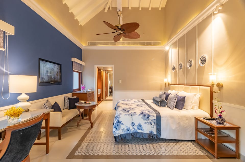 Premium bedding, memory foam beds, minibar, in-room safe