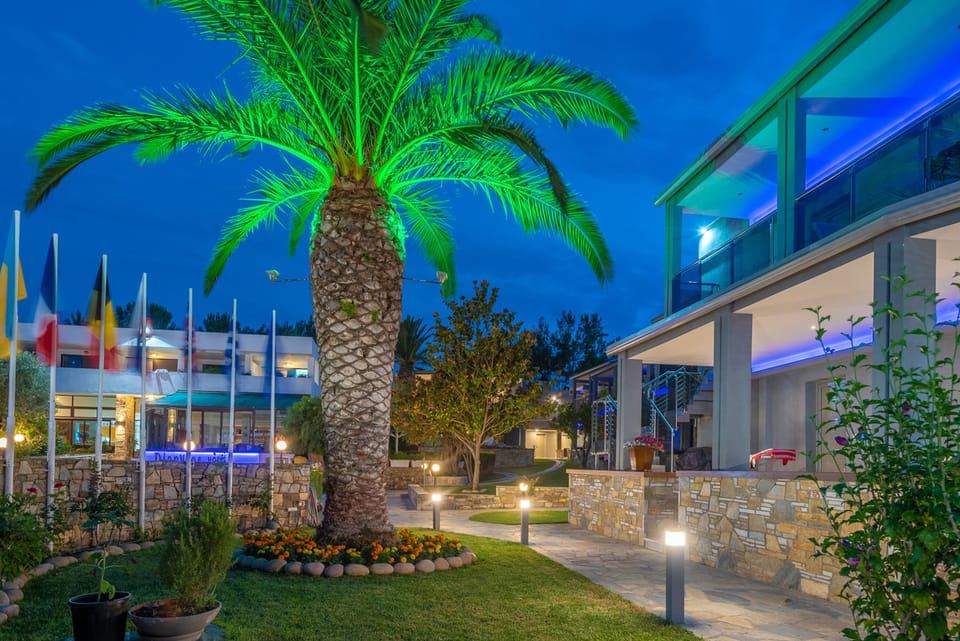 Front of property - evening/night