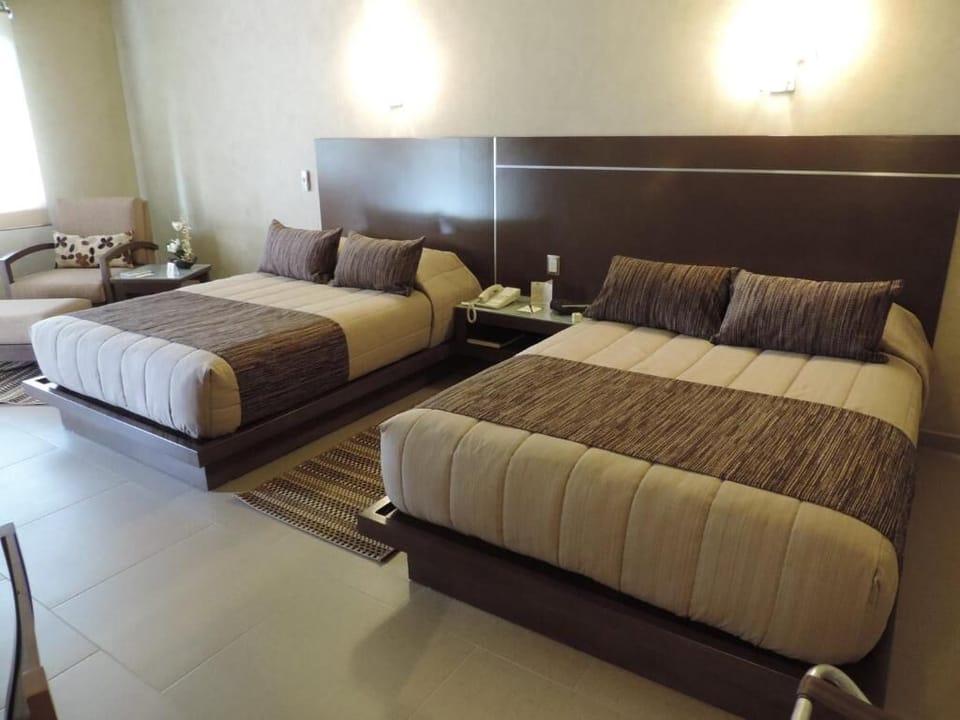 In-room safe, desk, iron/ironing board, WiFi (free)