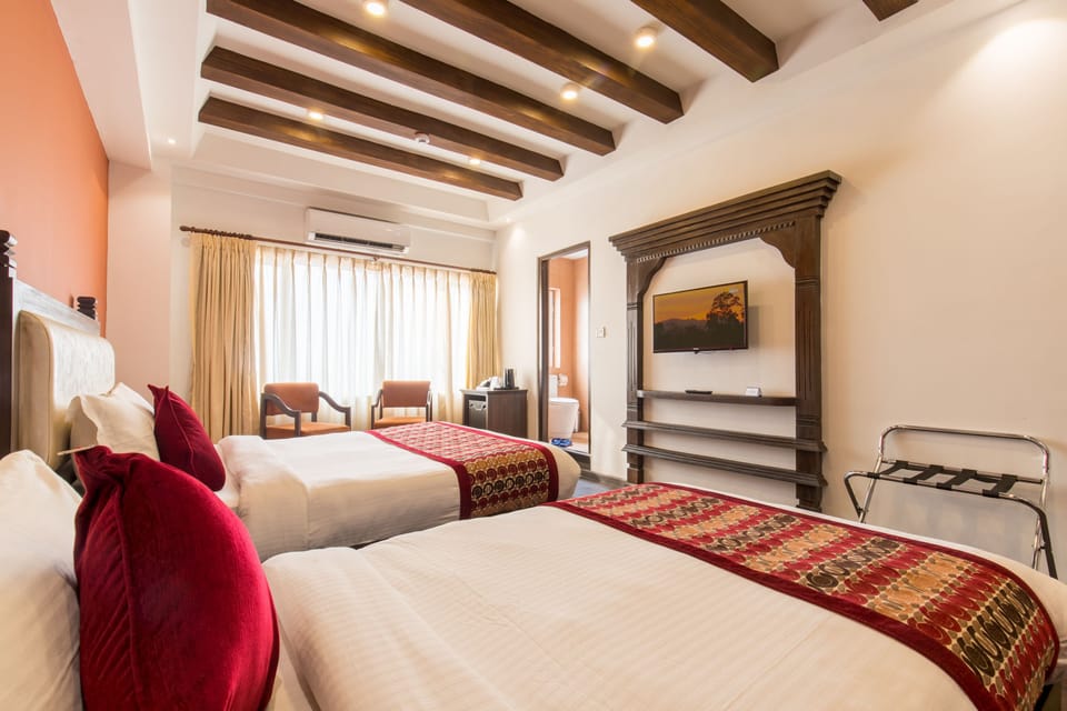 Boutique Family/Triple Room | Premium bedding, memory foam beds, minibar, in-room safe