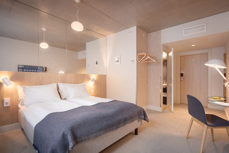 Standard Double Room | Pillowtop beds, desk, laptop workspace, soundproofing