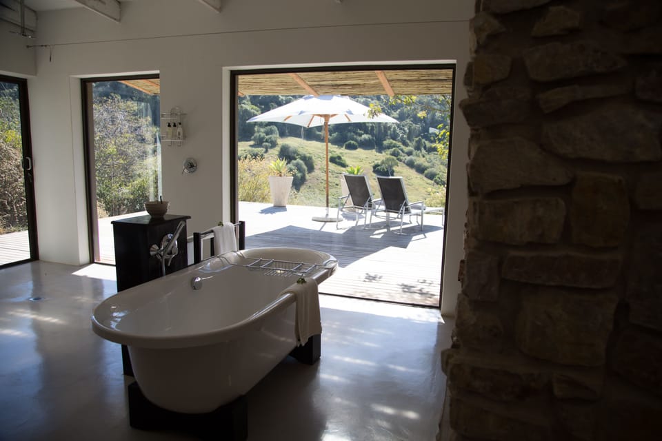 Rhino Private Suite with Swimming Pool | Bathroom | Separate tub and shower, deep soaking tub, rainfall showerhead