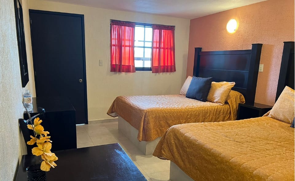 Family Double Room, 2 Double Beds | Desk, iron/ironing board, free WiFi, bed sheets