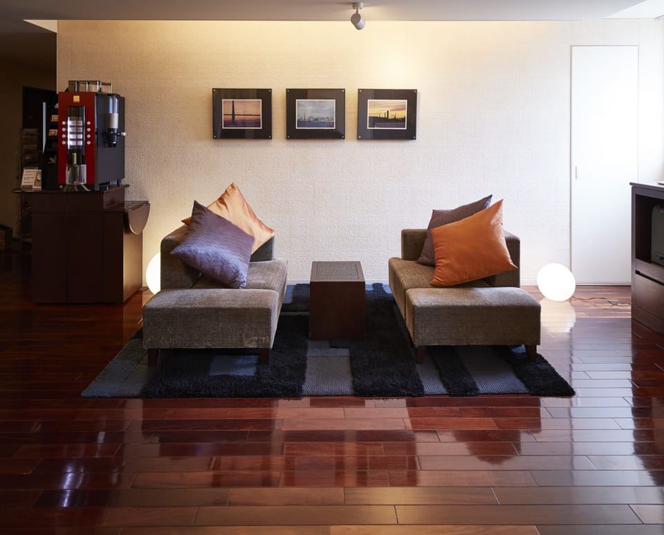 Lobby sitting area