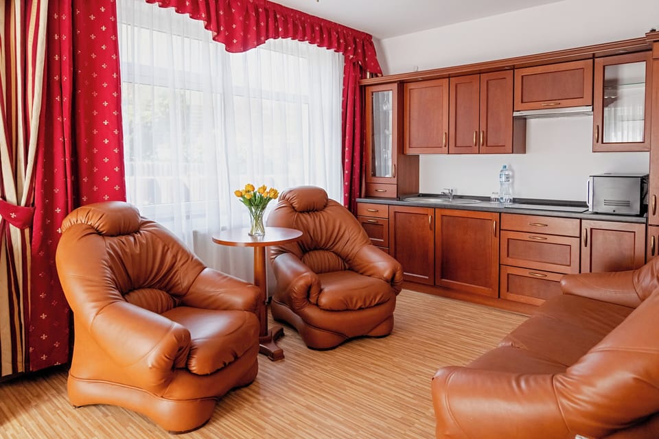 Apartment | Living area | 55-inch flat-screen TV with satellite channels, TV, foosball