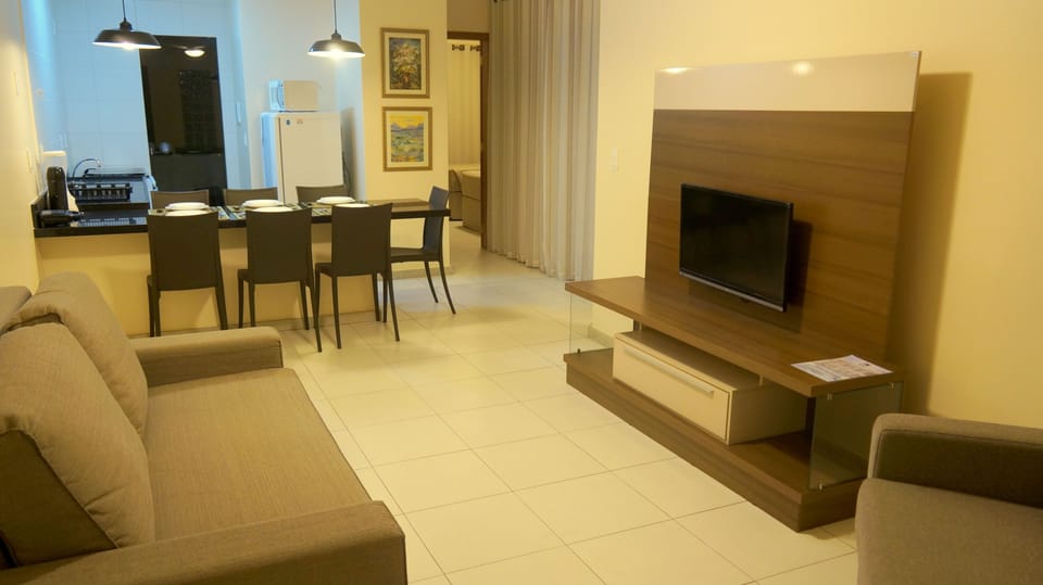 Family Duplex, 2 Bedrooms | Living area | LCD TV