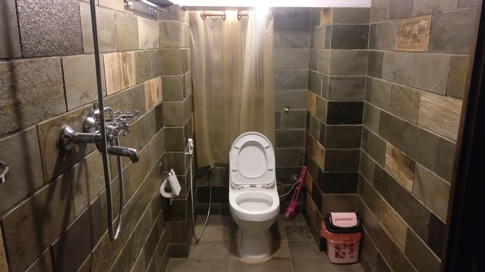 Superior Double or Twin Room | Bathroom | Shower, rainfall showerhead, free toiletries, slippers