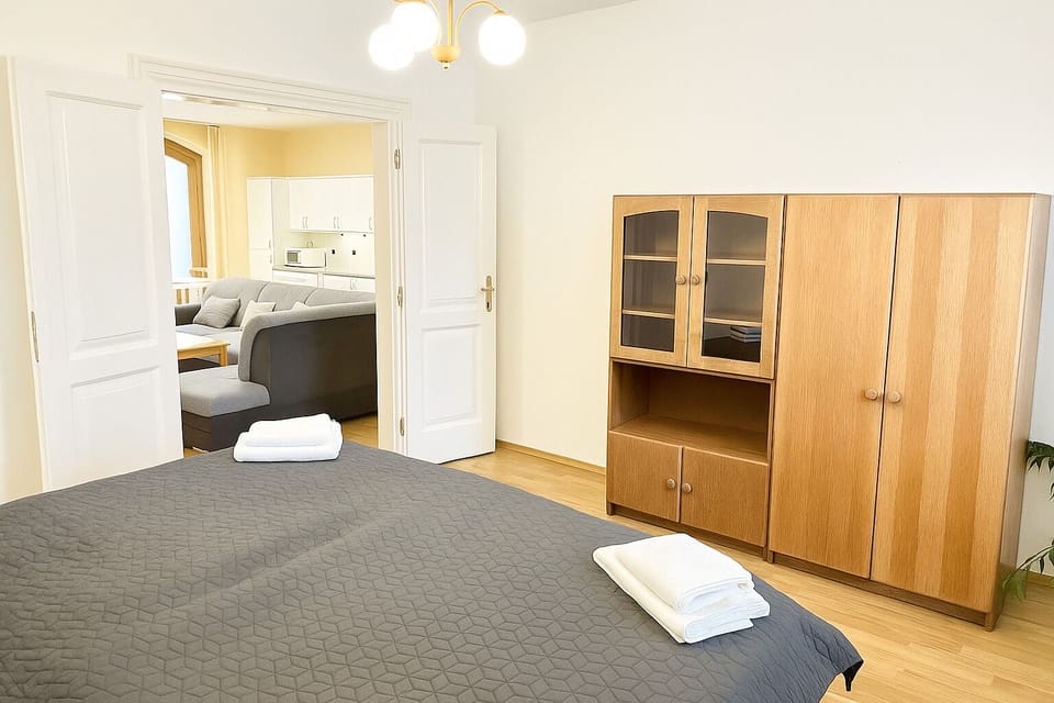 Luxury Apartment, 1 Bedroom, Patio | Premium bedding, minibar, in-room safe, desk