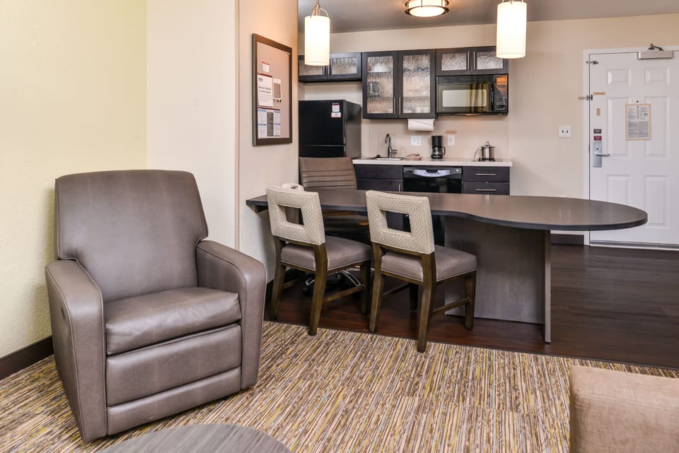 Suite, 1 Bedroom | In-room safe, desk, blackout drapes, iron/ironing board