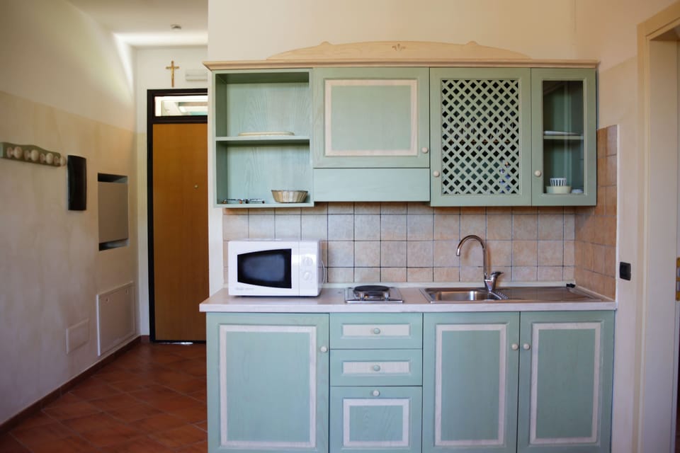 Deluxe Apartment, 1 Bedroom, Kitchenette | Private kitchen | Freezer