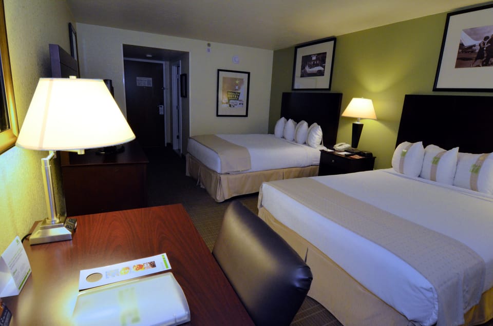 Standard Room, 2 Queen Beds | 1 bedroom, premium bedding, in-room safe, desk