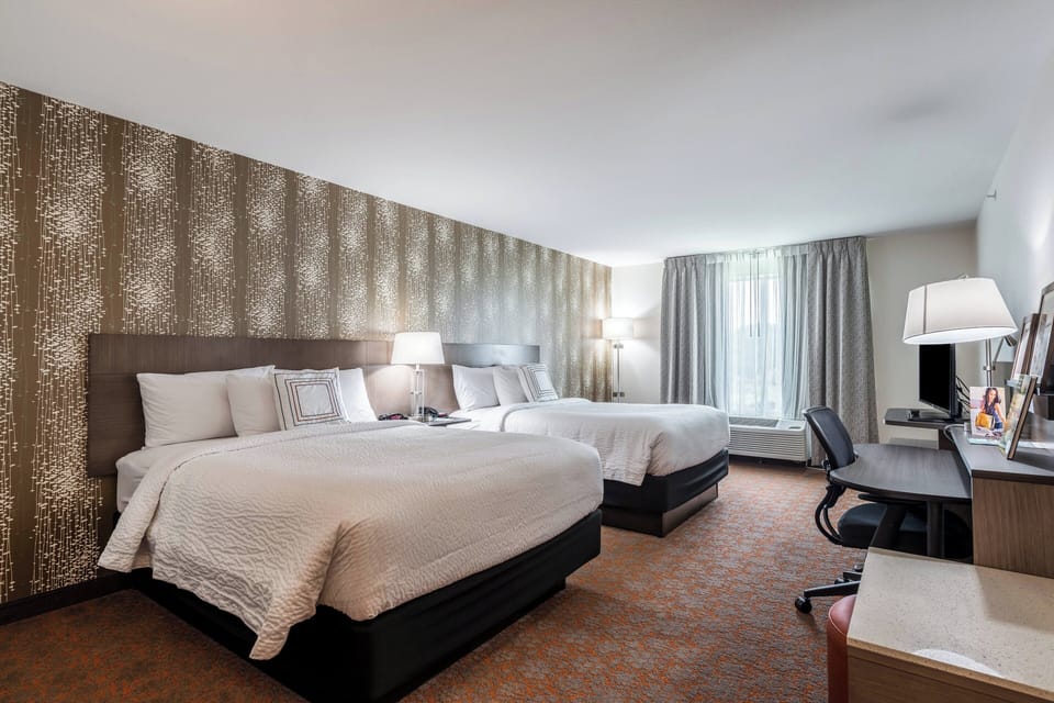 Room, 2 Queen Beds | Premium bedding, in-room safe, desk, soundproofing