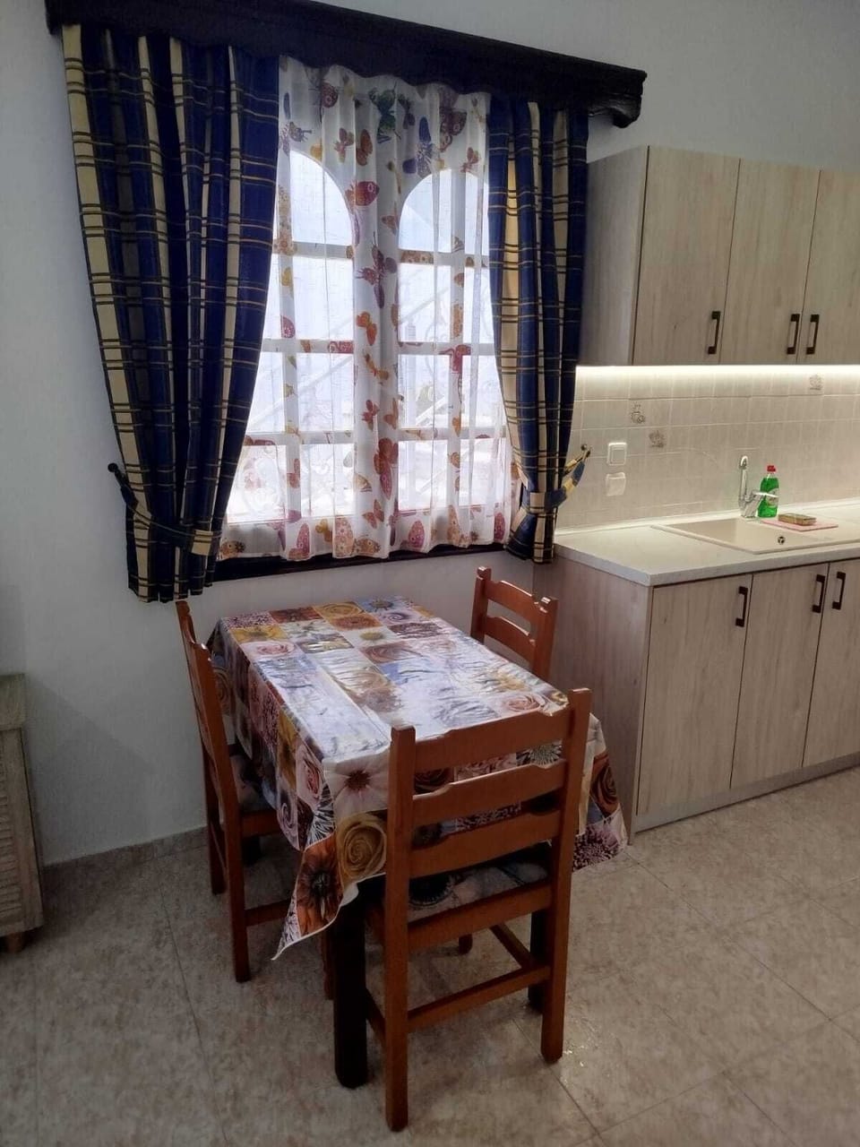 Studio with Sea View - Ground Floor (Ilion 1) | Living area | Flat-screen TV
