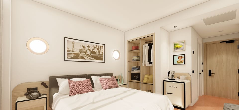 Comfort Twin Room, Balcony | Minibar, desk, free WiFi, bed sheets