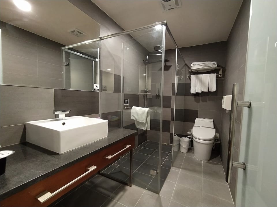 Standard Quadruple Room, Multiple Beds | Down comforters, desk, laptop workspace, blackout drapes