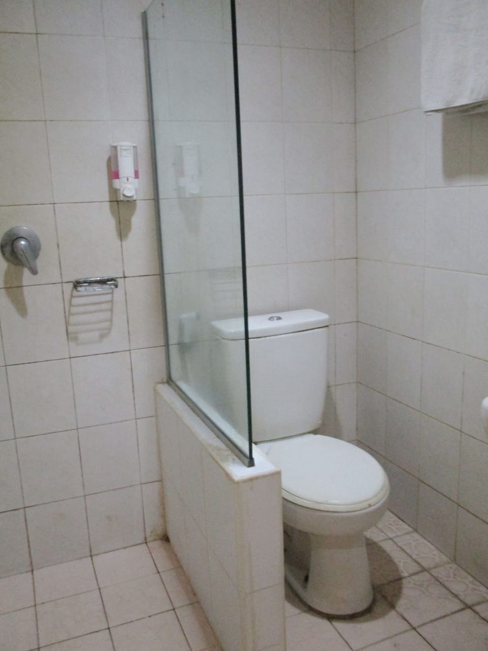 Shower, towels