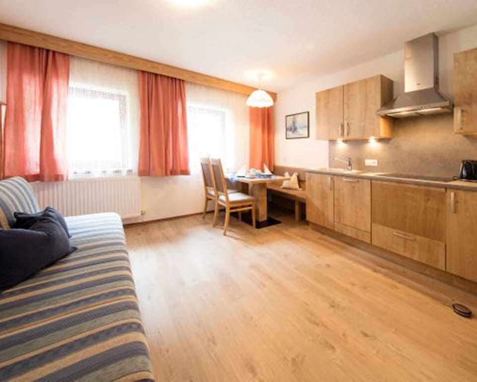 Comfort Apartment, 1 Bedroom, Mountain View (Brunnenkogel, plus 30€ cleaning fee) | Living area | Flat-screen TV