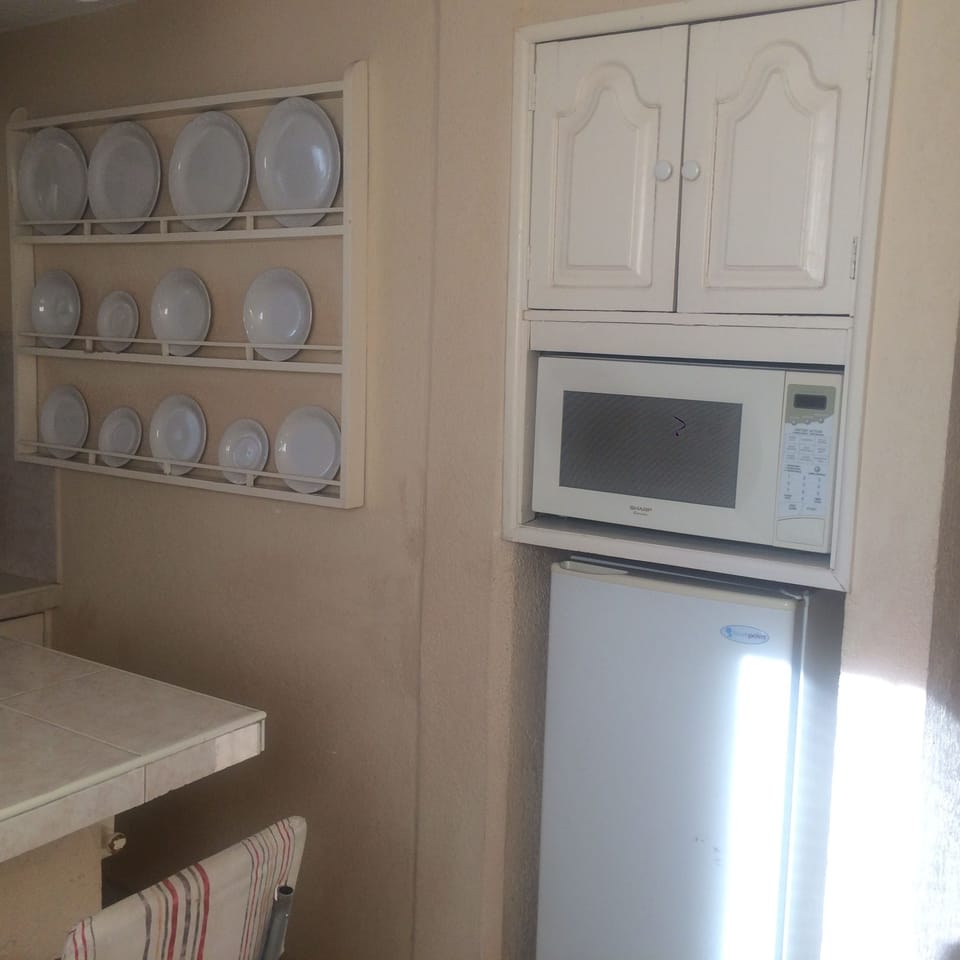 Exclusive Double Room, 1 King Bed, Private Bathroom, Tower | Private kitchenette | Full-size fridge, cookware/dishes/utensils