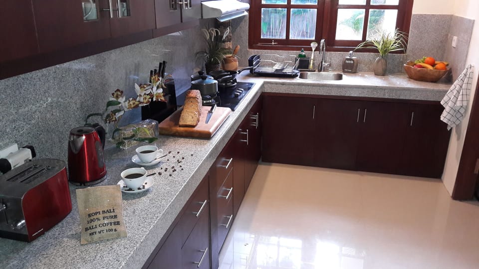 Villa, 2 Bedrooms, Private Pool | Private kitchenette | Full-size fridge, microwave, stovetop, coffee/tea maker