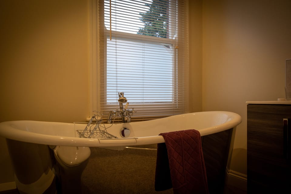 Classic Double Room, Bathtub | Bathroom | Free toiletries, hair dryer, towels