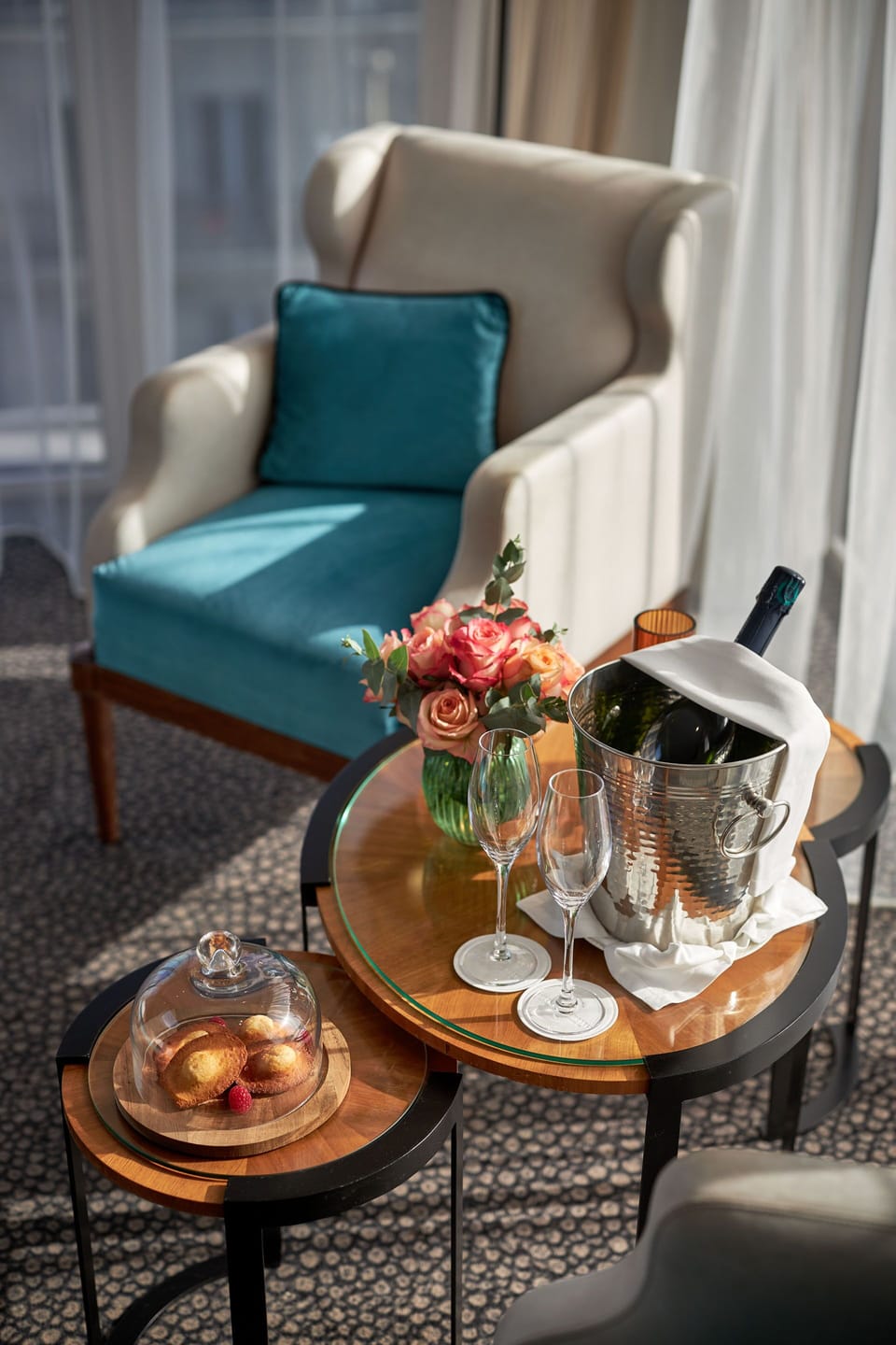 The Rooftop  | Living area | 32-inch LCD TV with satellite channels, TV, tablet