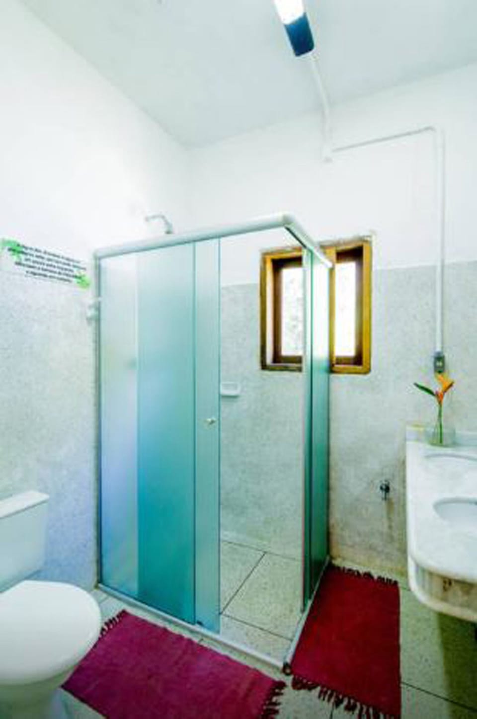 Basic Shared Dormitory, Garden View | Bathroom | Shower, hair dryer