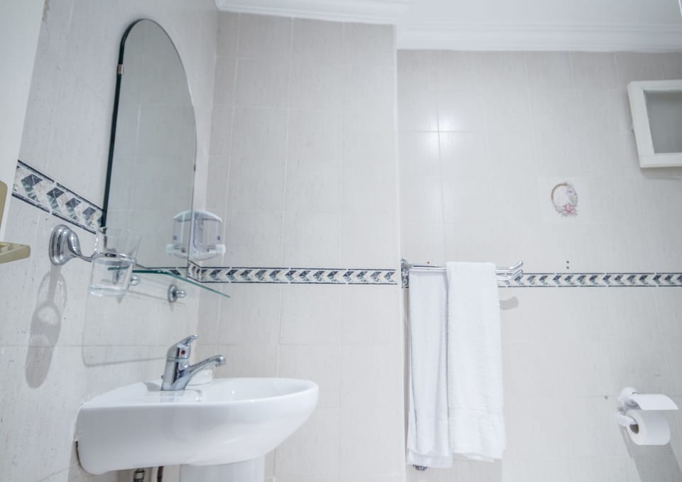 Shower, hair dryer