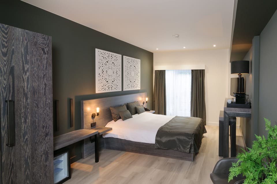 Business Room, 1 Queen Bed | In-room safe, desk, iron/ironing board, cribs/infant beds