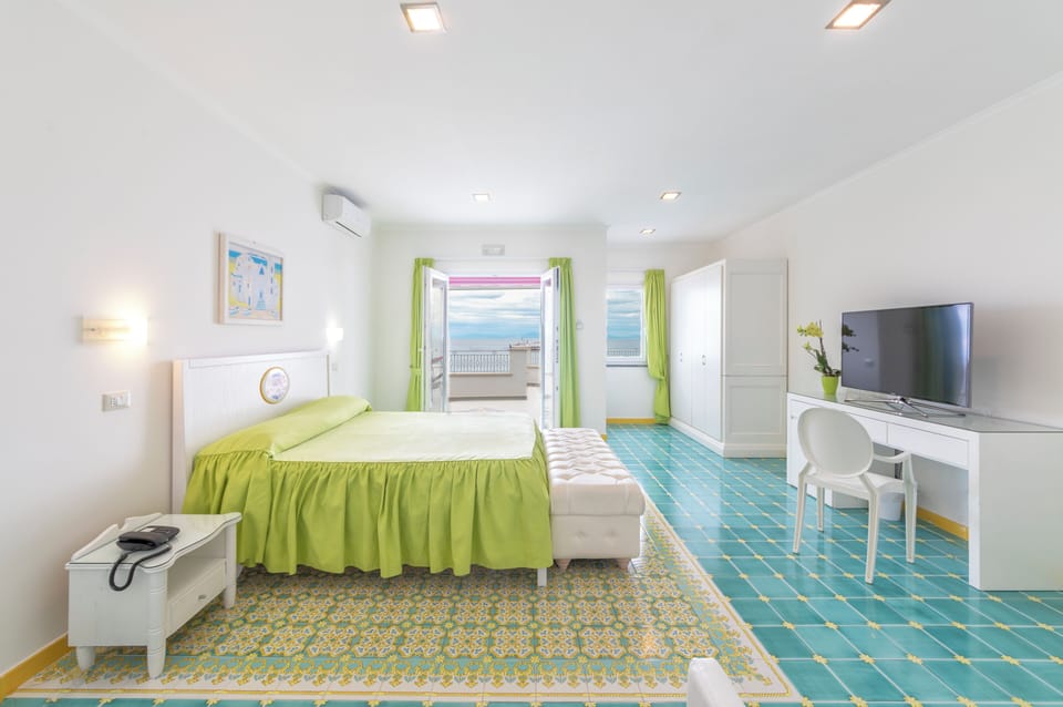 Junior Suite with sea view terrace and hammock | Premium bedding, minibar, in-room safe, individually decorated