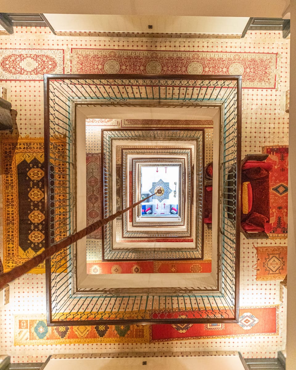 Interior entrance