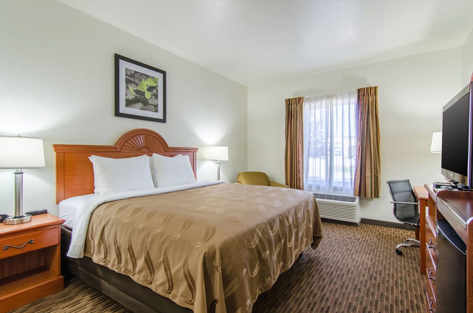 Desk, iron/ironing board, cribs (free), rollaway beds (surcharge)